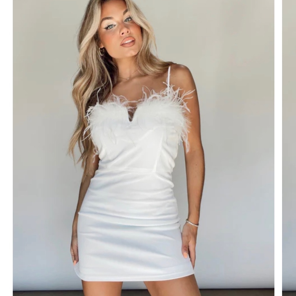 Wife of the party - white dress